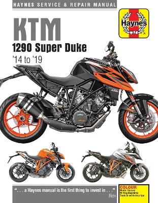 Book cover for KTM 1290 Super Duke (14-19)