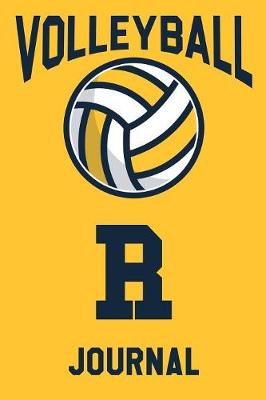 Book cover for Volleyball Journal R