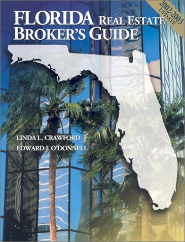 Book cover for Florida Real Estate Broker's Guide 2002-2003