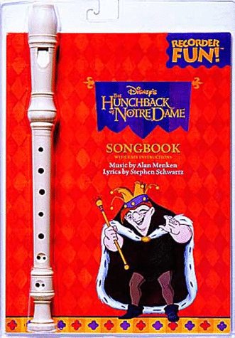 Book cover for Disney's the Hunchback of Notre Dame Songbook/Includes Book and Recorder