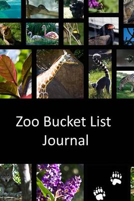 Book cover for Zoo Bucket List Journal