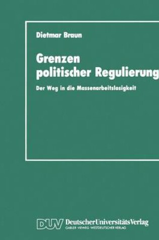 Cover of Grenzen politischer Regulierung