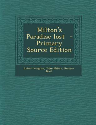 Book cover for Milton's Paradise Lost - Primary Source Edition