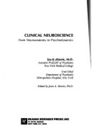 Cover of Clinical Neuroscience
