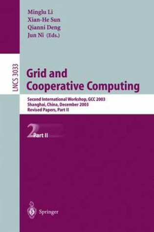 Cover of Grid and Cooperative Computing