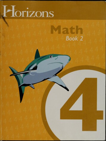 Book cover for Horizons Mathematics 4 Book 2