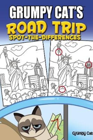 Cover of Grumpy Cat's Road Trip Spot-the-Differences