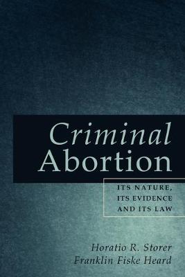 Book cover for Criminal Abortion