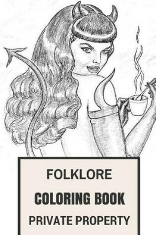 Cover of Folklore Coloring Book