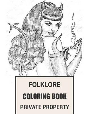 Book cover for Folklore Coloring Book