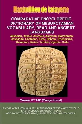 Book cover for V17.Comparative Encyclopedic Dictionary of Mesopotamian Vocabulary Dead & Ancient Languages