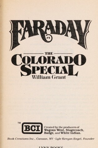 Cover of 009 Colorado Special