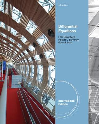 Book cover for Differential Equations, International Edition (with DE Tools Printed Access Card)