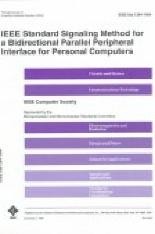 Cover of IEEE Standard Signaling Method for a Bidirectional Parallel Peripheral Interf for Personal Computers
