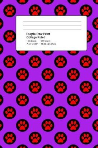 Cover of Purple Paw Print