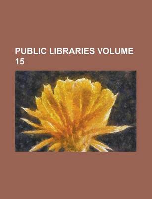 Book cover for Public Libraries Volume 15