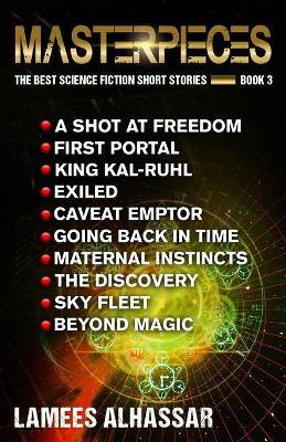 Book cover for Masterpieces the Best Science Fiction Short Stories Book 3