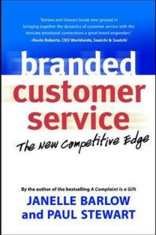 Cover of BRANDED CUSTOMER SERVICE - THE