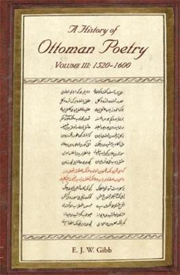 Cover of A History of Ottoman Poetry Volume III