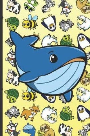 Cover of Whale Animal Party Notebook