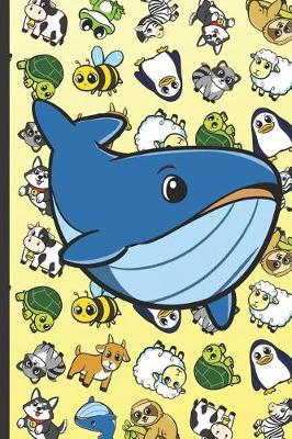 Book cover for Whale Animal Party Notebook