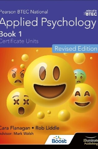 Cover of Pearson BTEC National Applied Psychology: Book 1 Revised Edition