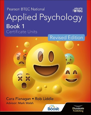 Book cover for Pearson BTEC National Applied Psychology: Book 1 Revised Edition