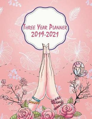 Book cover for Three Year Planner 2019-2021