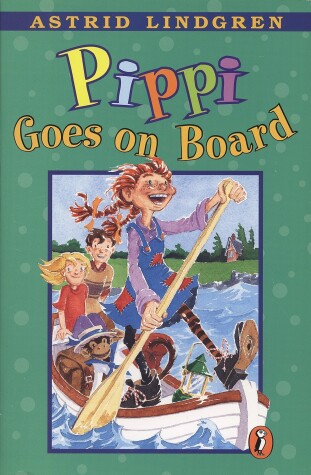 Book cover for Pippi Goes on Board