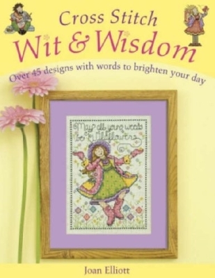 Book cover for Cross Stitch Wit & Wisdom