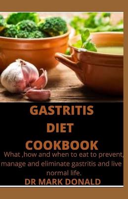 Book cover for Gastritis Diet Cookbook