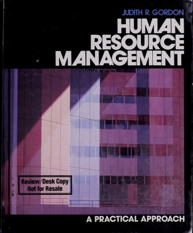 Book cover for Human Resource Management