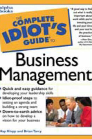 Cover of Cig: To Managing A Business