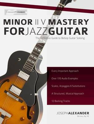 Book cover for Minor II V Mastery for Jazz Guitar