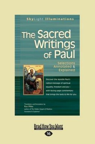 Cover of The Sacred Writings of Paul