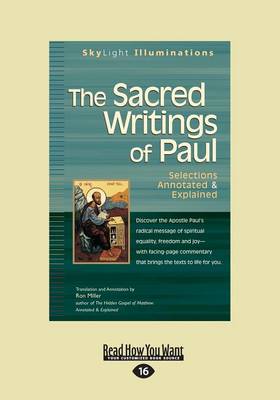 Book cover for The Sacred Writings of Paul