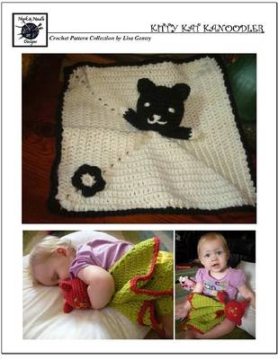 Book cover for Kitty Kat Kanoodler - Crochet Pattern