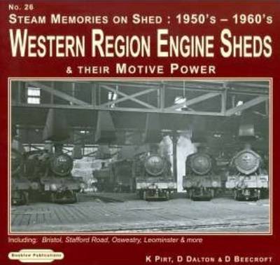 Book cover for Steam Memories 1950's-1960's Western Region Engine Sheds