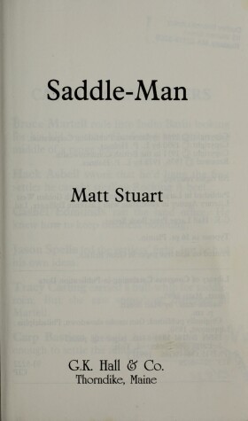 Cover of Saddle-Man