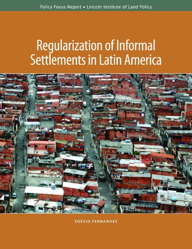 Book cover for Regularization of Informal Settlements in Latin America