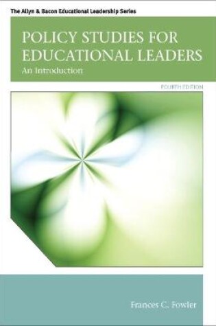 Cover of Policy Studies for Educational Leaders