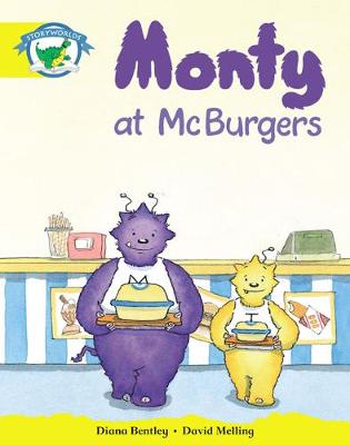 Book cover for Storyworlds Reception/P1 Stage 2, Fantasy World, Monty at McBurgers (6 Pack)