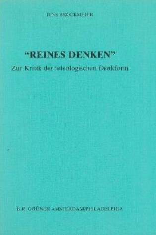 Cover of 'Reines Denken'