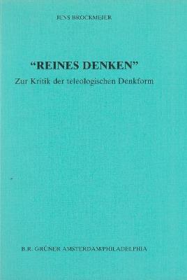 Cover of 'Reines Denken'
