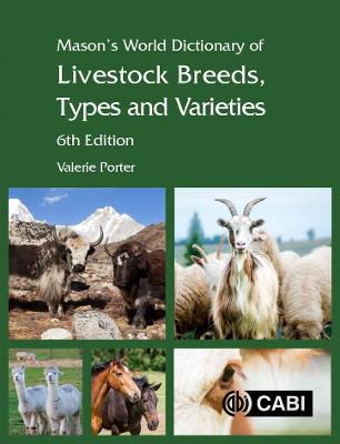 Book cover for Mason's World Dictionary of Livestock Breeds, Types and Varieties