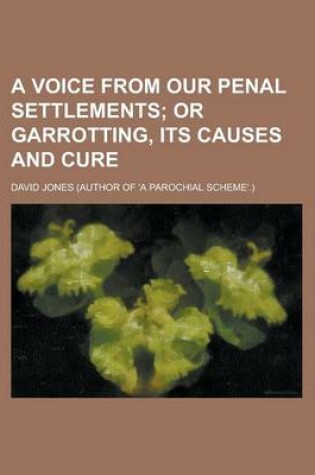 Cover of A Voice from Our Penal Settlements