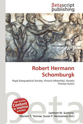 Cover of Robert Hermann Schomburgk