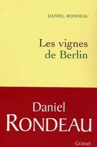 Cover of Les Vignes de Berlin