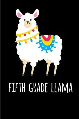 Book cover for Fifth Grade Llama