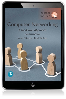 Book cover for Computer Networking: A Top-Down Approach, Global Edition